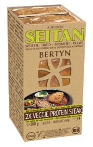 Bertyn Veggie protein steak froment bio 300g